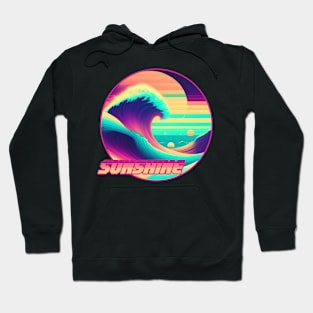 Sunshine syntwave Hoodie